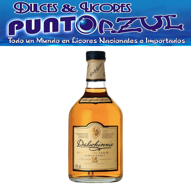 WHISKY DALWHINNIE 15 AÑOS 750 ML.fw